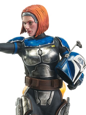 Star Wars: The Clone Wars Premier Collection Bo-Katan Limited Edition Statue Gallery Image 2