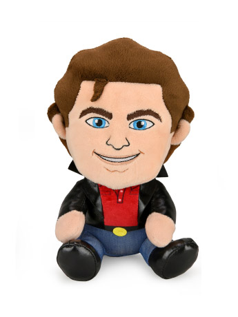 David Hasselhoff Phunny Leather Jacket Plush Gallery Image 2