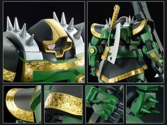 Gundam MG 1/100 MS-09R Rick-Dom Dozle Zabi Exclusive Model Kit Gallery Image 8
