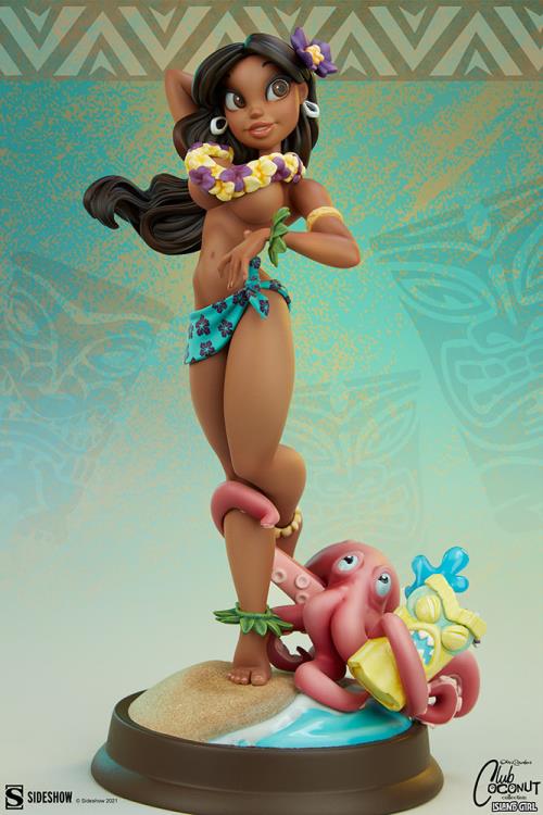 Club Coconut Collection Island Girl Statue Gallery Image 3