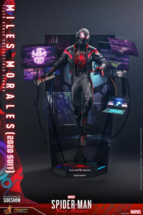 Marvel's Spider-Man: Miles Morales VGM49 Spider-Man (Miles Morales 2020 Suit) 1/6 Scale Collectible Figure Gallery Image 9