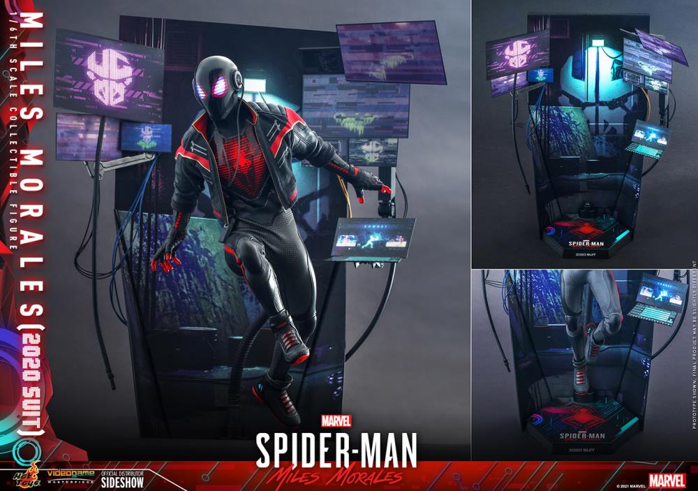 Marvel's Spider-Man: Miles Morales VGM49 Spider-Man (Miles Morales 2020 Suit) 1/6 Scale Collectible Figure Gallery Image 23