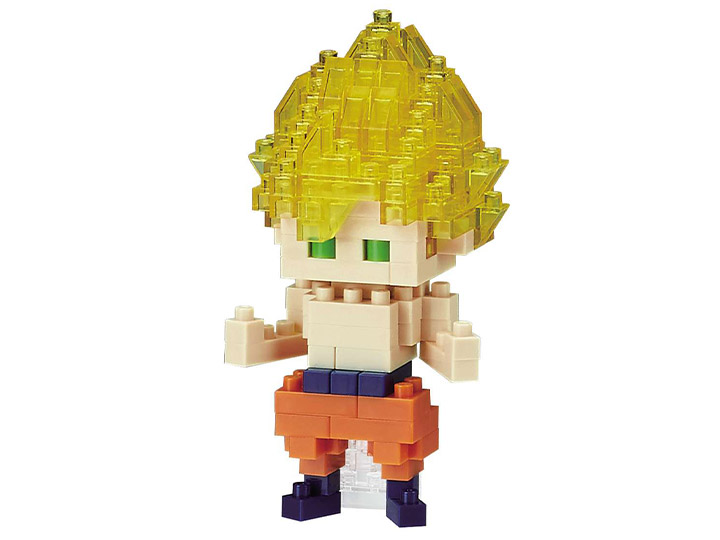 Dragon Ball Z Nanoblock Character Collection Series Super Saiyan Goku Gallery Image 1