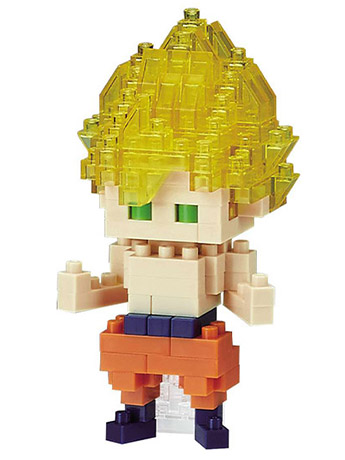 Dragon Ball Z Nanoblock Character Collection Series Super Saiyan Goku Gallery Image 2