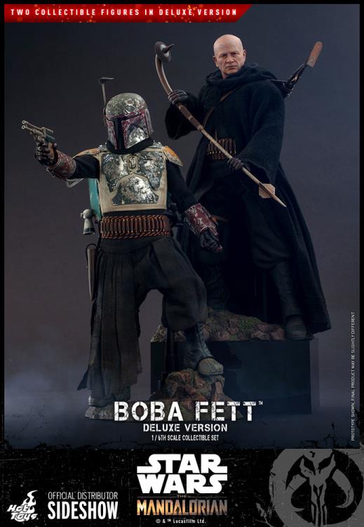 The Mandalorian TMS034 Deluxe Boba Fett 1/6th Scale Collectible Figure Set Gallery Image 13