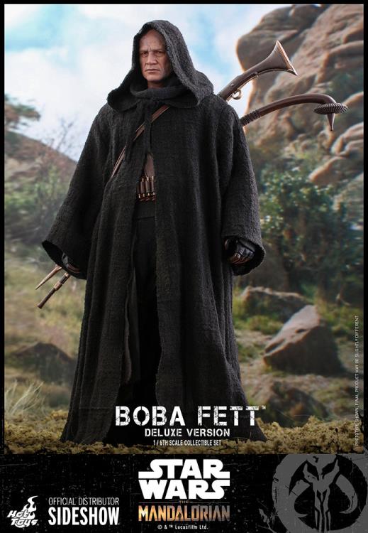 The Mandalorian TMS034 Deluxe Boba Fett 1/6th Scale Collectible Figure Set Gallery Image 6