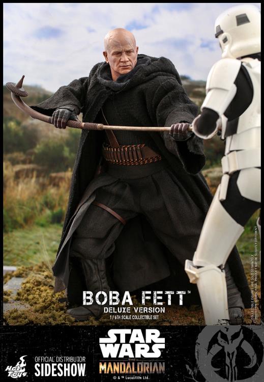 The Mandalorian TMS034 Deluxe Boba Fett 1/6th Scale Collectible Figure Set Gallery Image 8