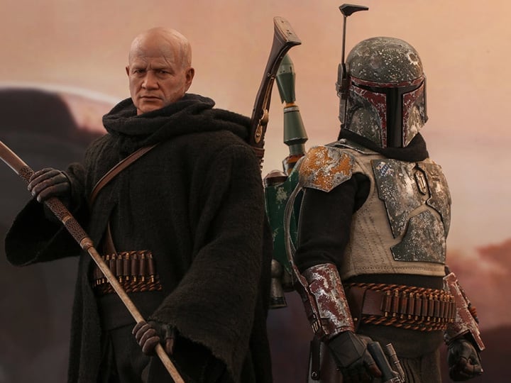 The Mandalorian TMS034 Deluxe Boba Fett 1/6th Scale Collectible Figure Set Gallery Image 1