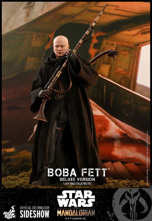 The Mandalorian TMS034 Deluxe Boba Fett 1/6th Scale Collectible Figure Set Gallery Image 4