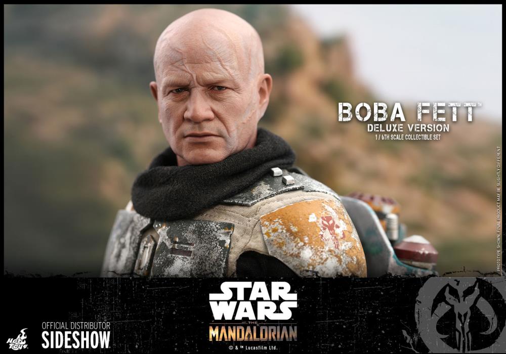 The Mandalorian TMS034 Deluxe Boba Fett 1/6th Scale Collectible Figure Set Gallery Image 22