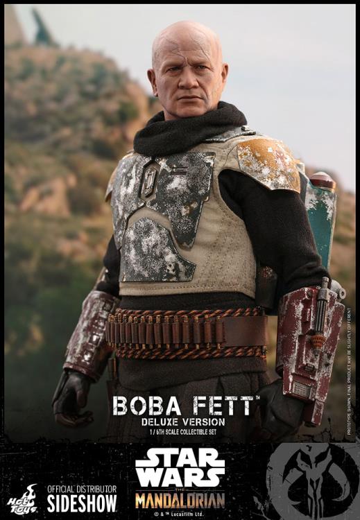 The Mandalorian TMS034 Deluxe Boba Fett 1/6th Scale Collectible Figure Set Gallery Image 10