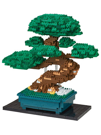 World Famous Nanoblock Advanced Hobby Series Bonsai Pine Deluxe Edition Gallery Image 2