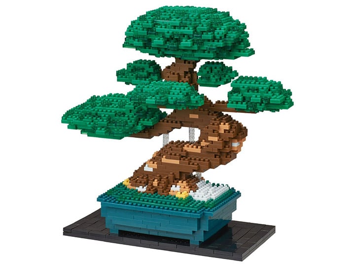 World Famous Nanoblock Advanced Hobby Series Bonsai Pine Deluxe Edition Gallery Image 1