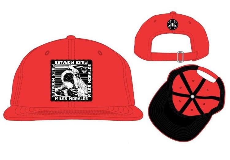 Marvel Spider-Man Miles Morales Flat-Bill Hat Gallery Image 3