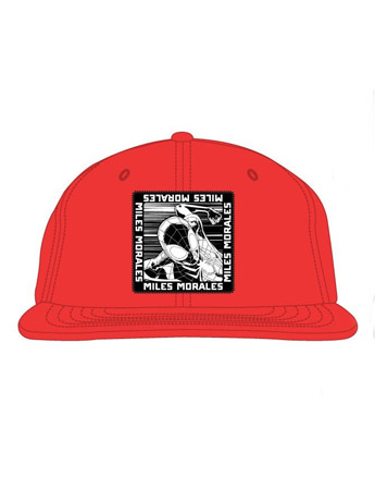 Marvel Spider-Man Miles Morales Flat-Bill Hat Gallery Image 2