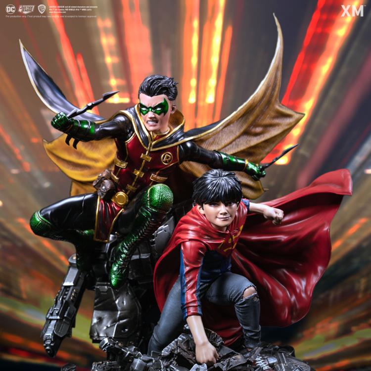 DC Rebirth Premium Collectibles Super Sons 1/6 Scale Limited Edition Statue Gallery Image 27