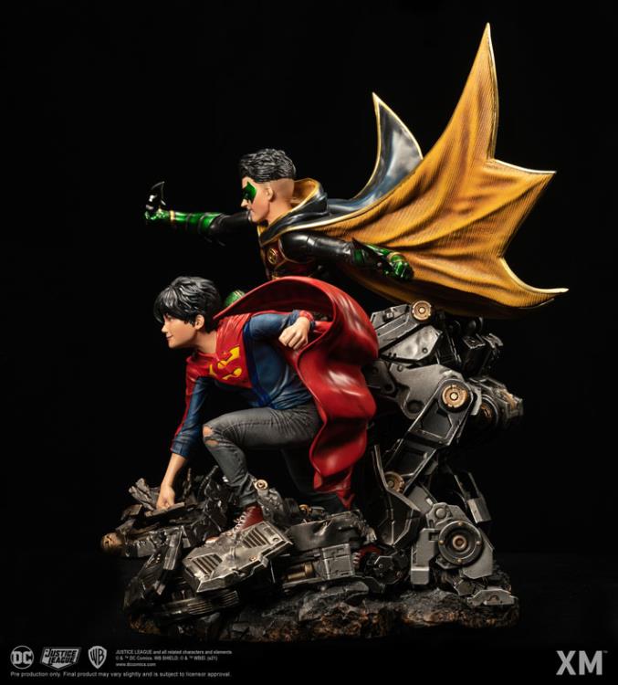 DC Rebirth Premium Collectibles Super Sons 1/6 Scale Limited Edition Statue Gallery Image 9