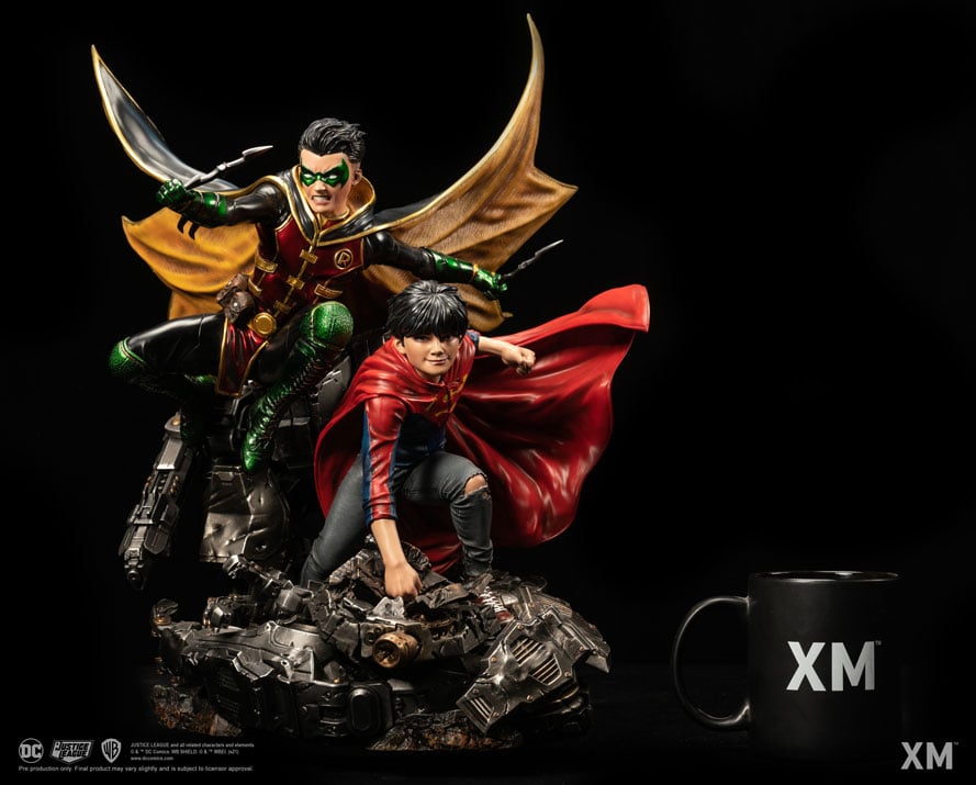 DC Rebirth Premium Collectibles Super Sons 1/6 Scale Limited Edition Statue Gallery Image 4