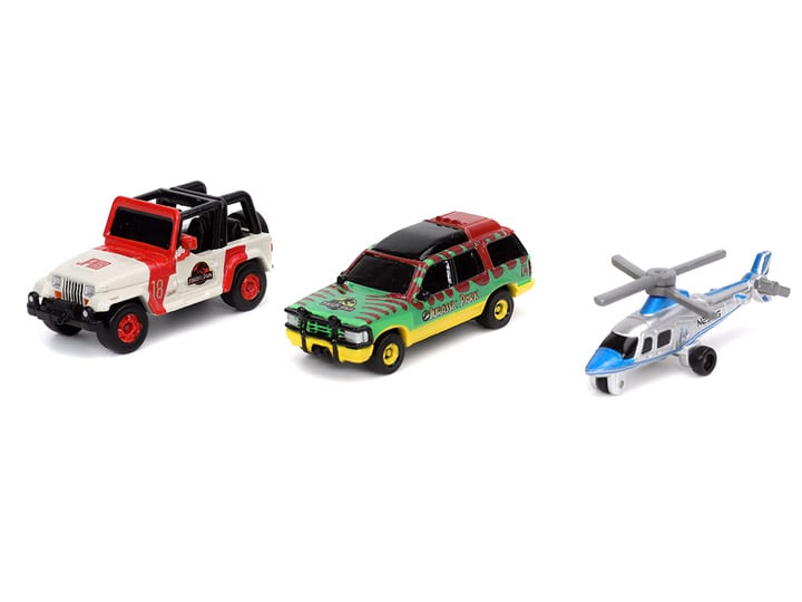 Jurassic Park Nano Hollywood Rides Three-Pack Gallery Image 1