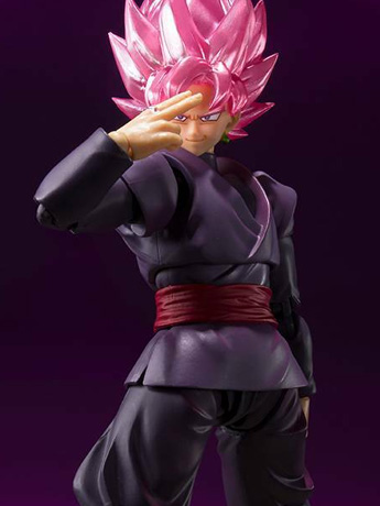 Dragon Ball Super S.H.Figuarts Goku Black -Super Saiyan Rose- Action Figure Gallery Image 2