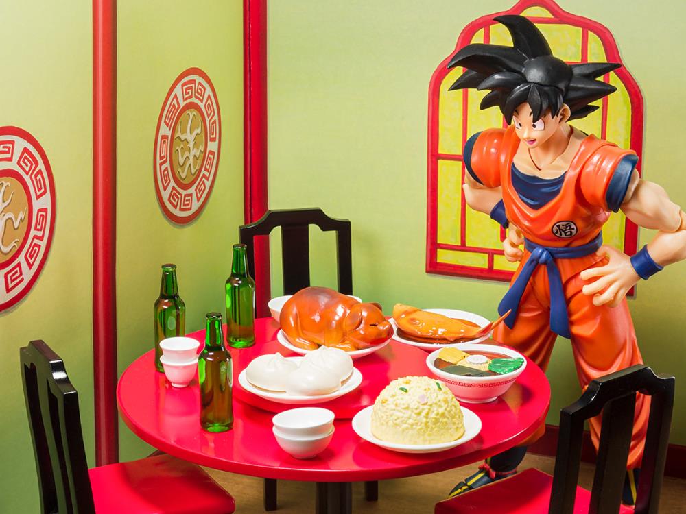 Dragon Ball Z S.H.Figuarts Goku Eating Scene Set Gallery Image 3
