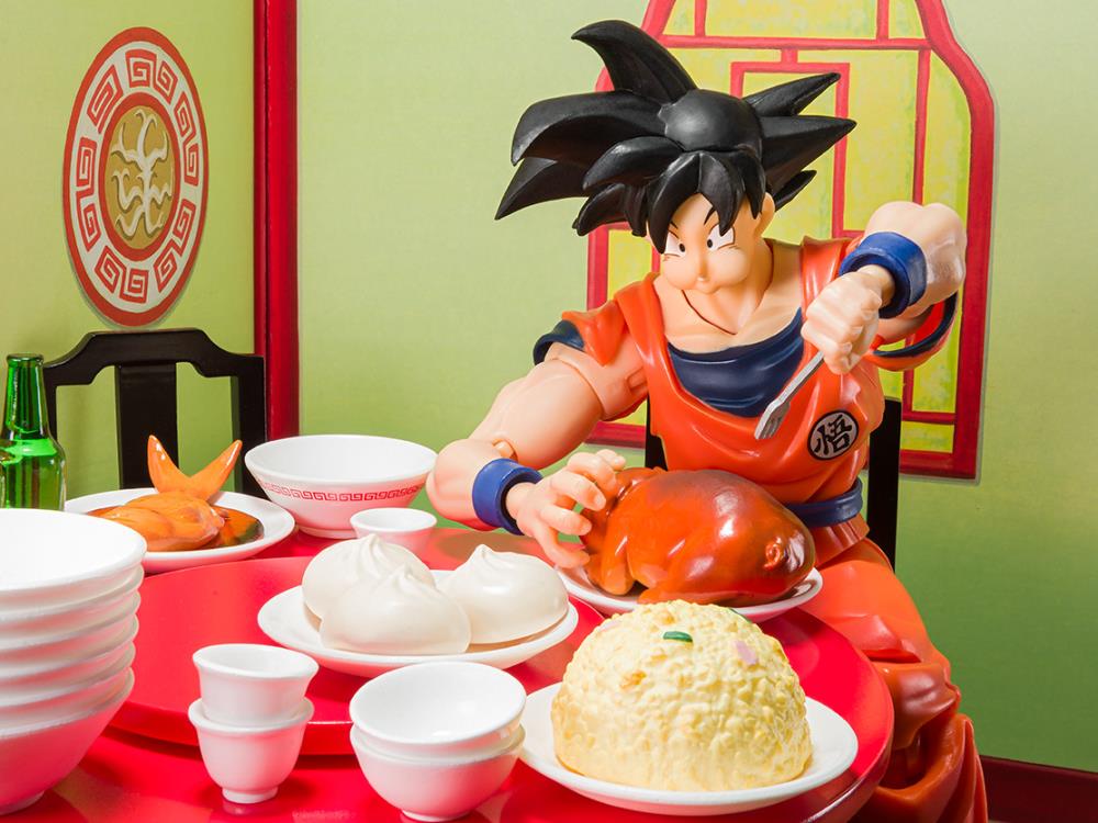 Dragon Ball Z S.H.Figuarts Goku Eating Scene Set Gallery Image 5