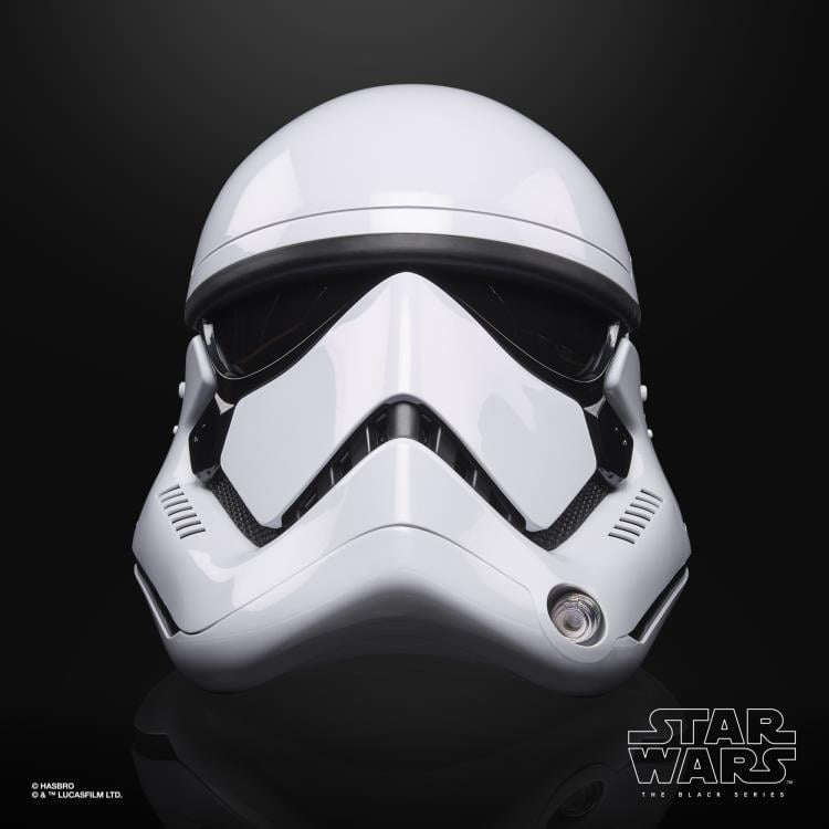 Star Wars: The Black Series First Order Stormtrooper 1:1 Scale Wearable Helmet (Electronic) Gallery Image 3