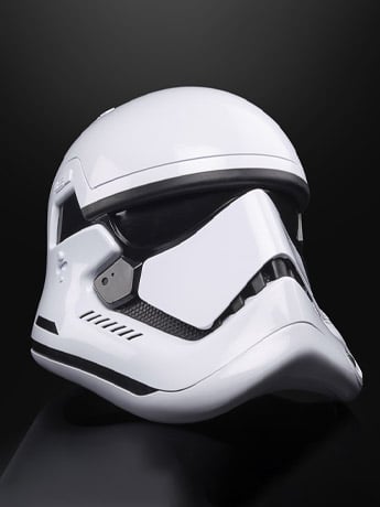 Star Wars: The Black Series First Order Stormtrooper 1:1 Scale Wearable Helmet (Electronic) Gallery Image 2