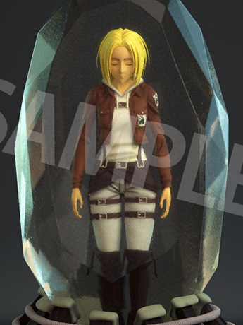 Attack on Titan Annie Leonhart 3D Crystal Figure