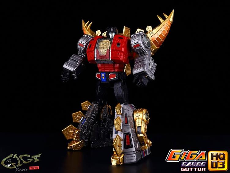 Gigasaurs HQ-03 Guttur Metallic Gallery Image 1