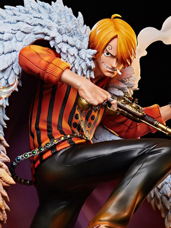 One Piece Log Collection Sanji Statue Gallery Image 2