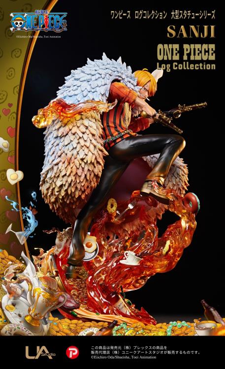 One Piece Log Collection Sanji Statue Gallery Image 4