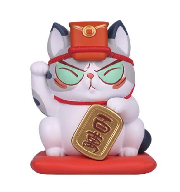 Lucky Fortune Cat Food on Head Series Box of 8 Figures Gallery Image 5