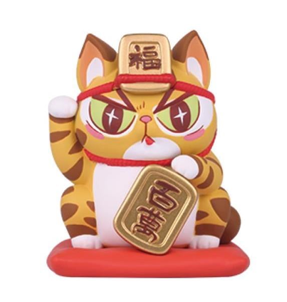 Lucky Fortune Cat Food on Head Series Box of 8 Figures Gallery Image 3