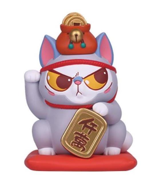 Lucky Fortune Cat Food on Head Series Box of 8 Figures Gallery Image 6