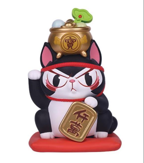 Lucky Fortune Cat Food on Head Series Box of 8 Figures Gallery Image 4