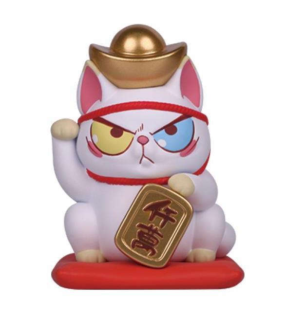 Lucky Fortune Cat Food on Head Series Box of 8 Figures Gallery Image 9