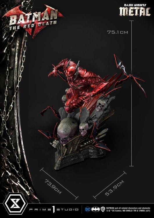 Dark Nights: Metal Museum Masterline The Red Death 1/3 Scale Statue Gallery Image 25