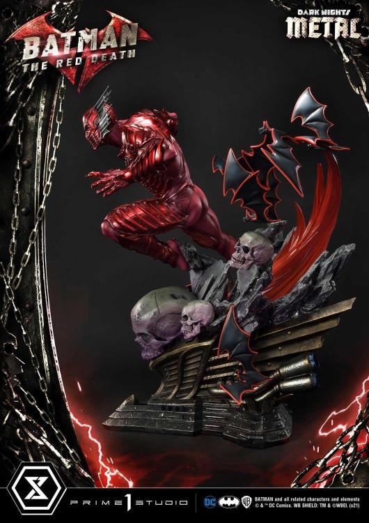 Dark Nights: Metal Museum Masterline The Red Death 1/3 Scale Statue Gallery Image 6