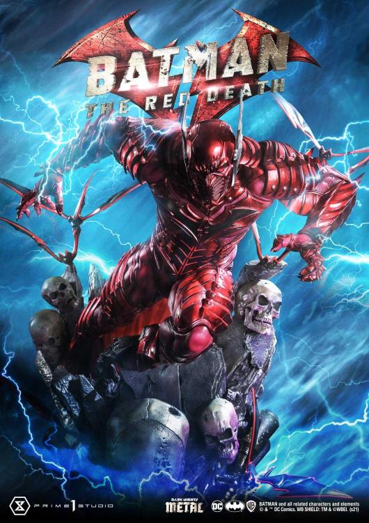 Dark Nights: Metal Museum Masterline The Red Death 1/3 Scale Statue Gallery Image 4