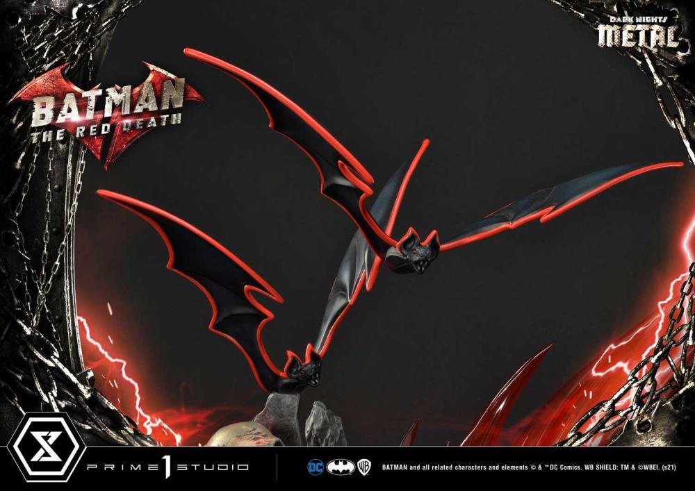 Dark Nights: Metal Museum Masterline The Red Death 1/3 Scale Statue Gallery Image 23