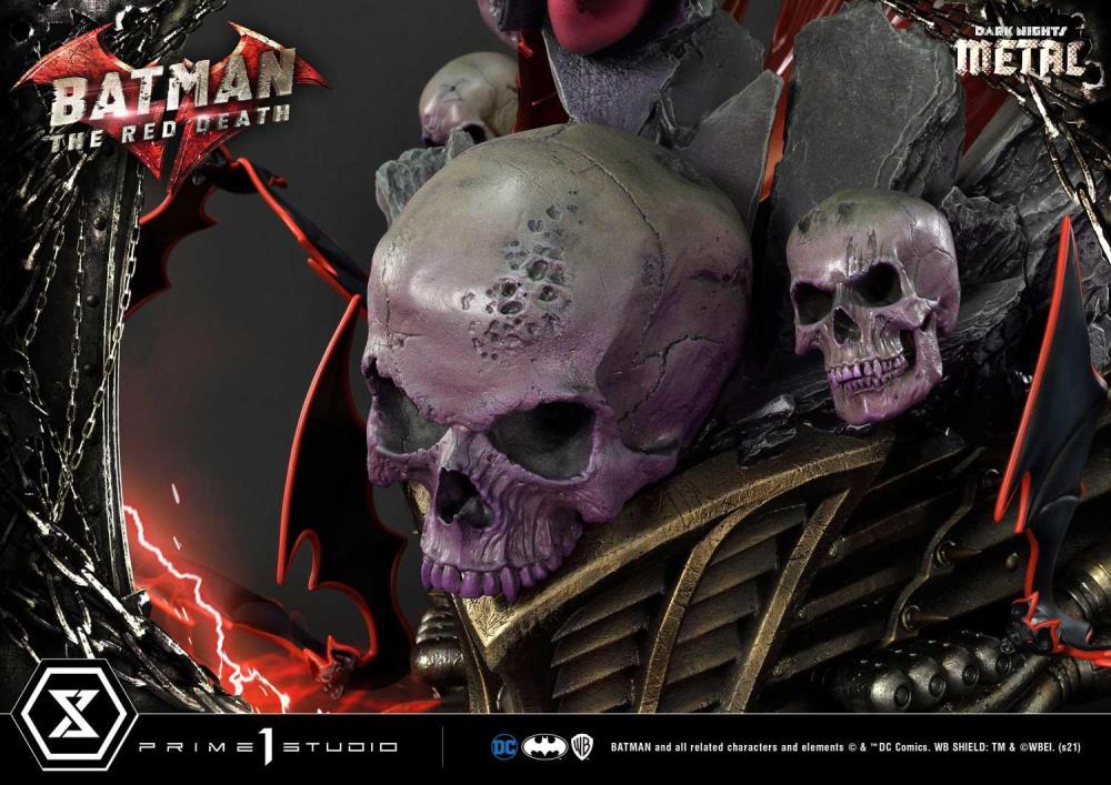 Dark Nights: Metal Museum Masterline The Red Death 1/3 Scale Statue Gallery Image 19