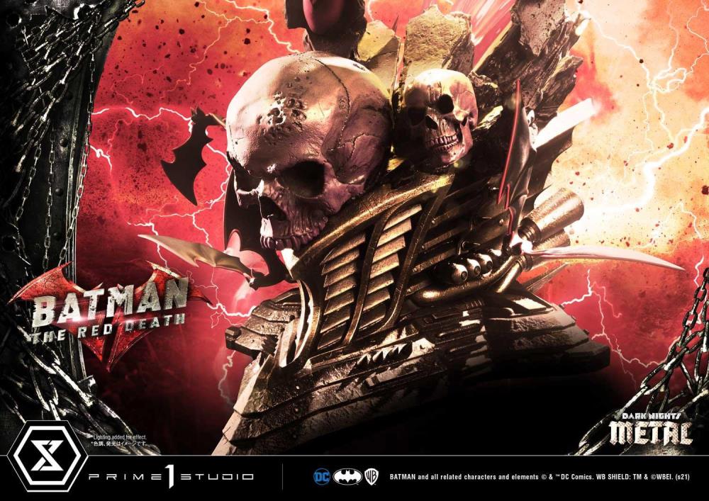 Dark Nights: Metal Museum Masterline The Red Death 1/3 Scale Statue Gallery Image 36