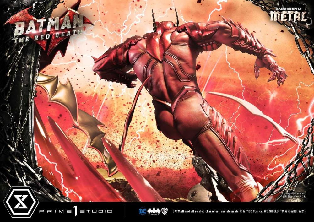 Dark Nights: Metal Museum Masterline The Red Death 1/3 Scale Statue Gallery Image 34