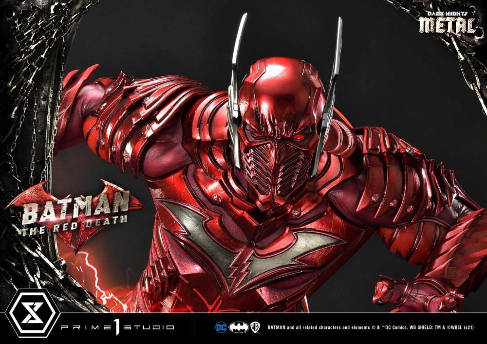 Dark Nights: Metal Museum Masterline The Red Death 1/3 Scale Statue Gallery Image 9