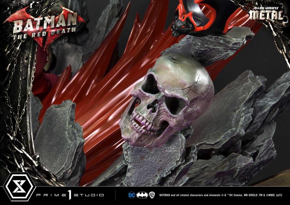 Dark Nights: Metal Museum Masterline The Red Death 1/3 Scale Statue Gallery Image 20