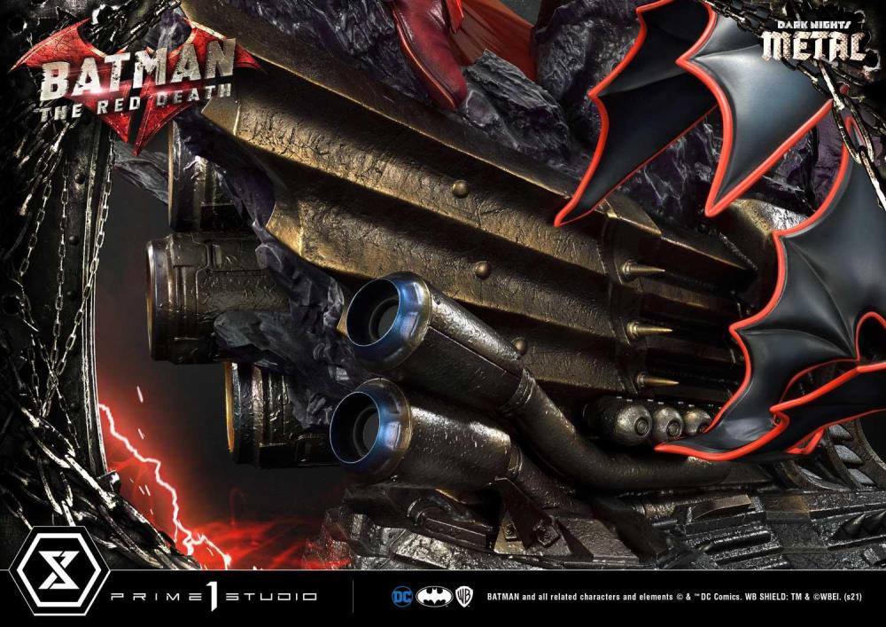 Dark Nights: Metal Museum Masterline The Red Death 1/3 Scale Statue Gallery Image 22