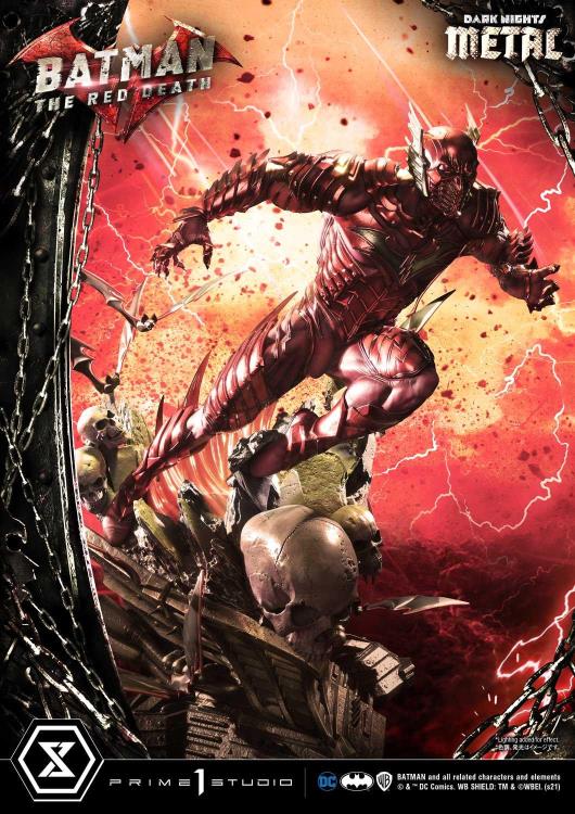 Dark Nights: Metal Museum Masterline The Red Death 1/3 Scale Statue Gallery Image 31