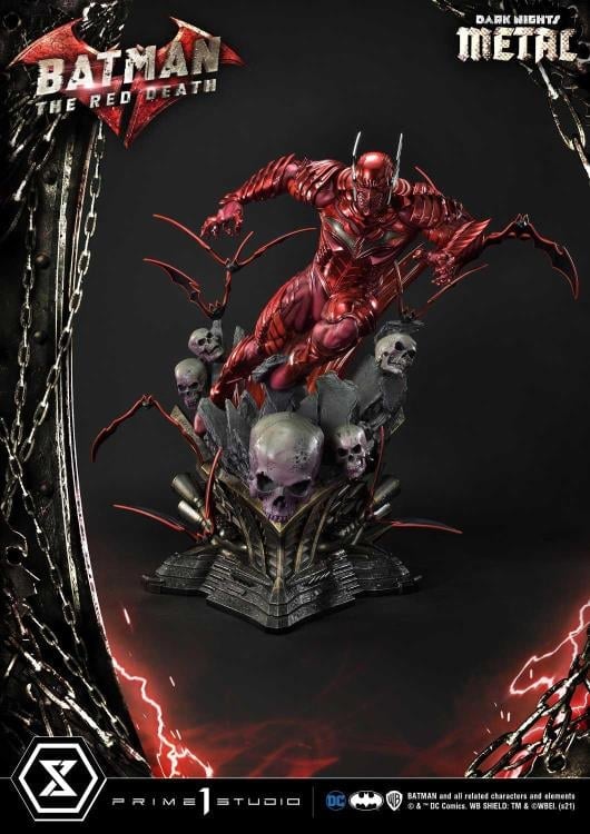 Dark Nights: Metal Museum Masterline The Red Death 1/3 Scale Statue Gallery Image 5