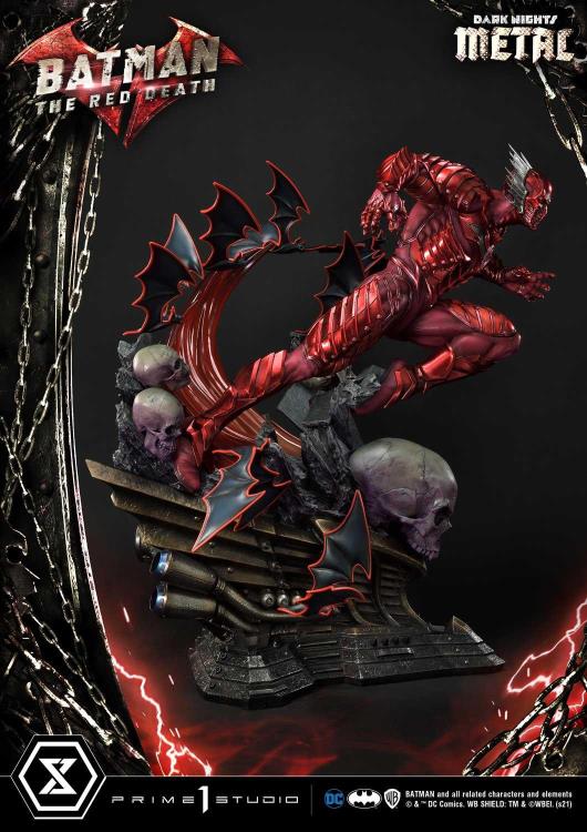Dark Nights: Metal Museum Masterline The Red Death 1/3 Scale Statue Gallery Image 8